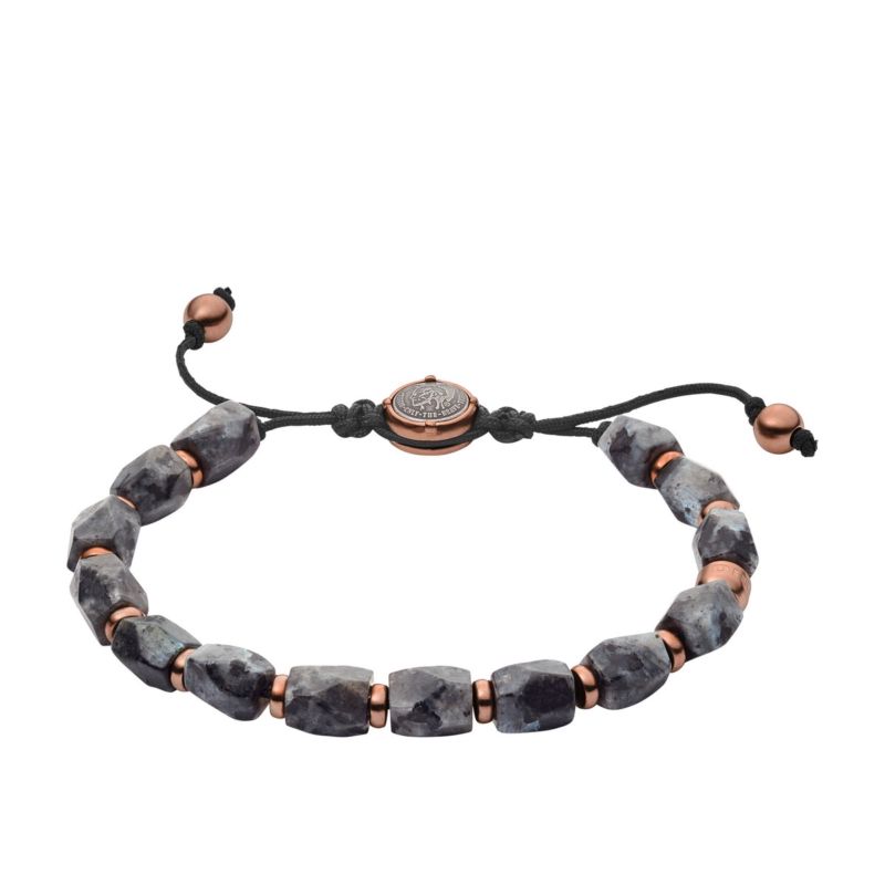 Bracelet DIESEL pour homme en Métal serti de labradorite - taille : #null# - DX1217791
