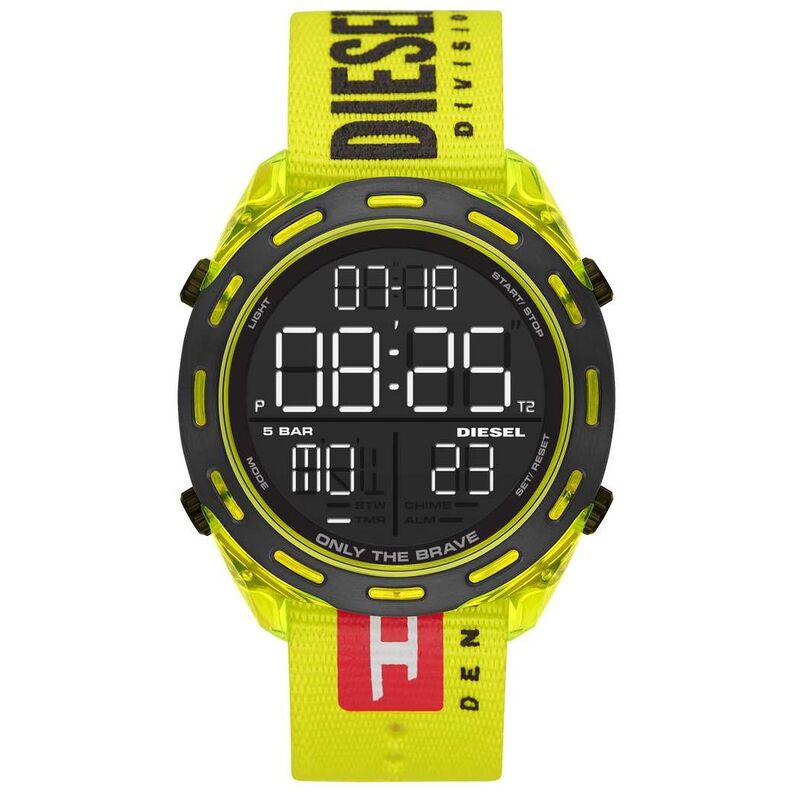 Montre DIESEL pour femme en Tissu en forme de rond, fonctionnalités : 5 ATM - taille : #null# - DZ1895