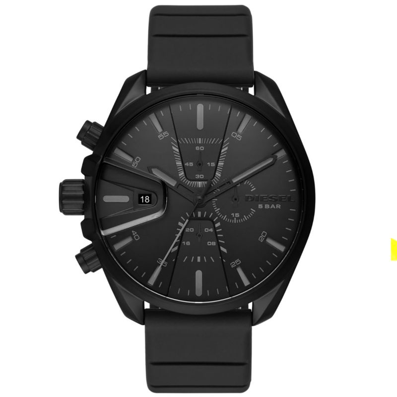 Montre DIESEL pour homme en AcierSilicone en forme de rond, fonctionnalités : 5 ATM - taille : #null# - DZ4507