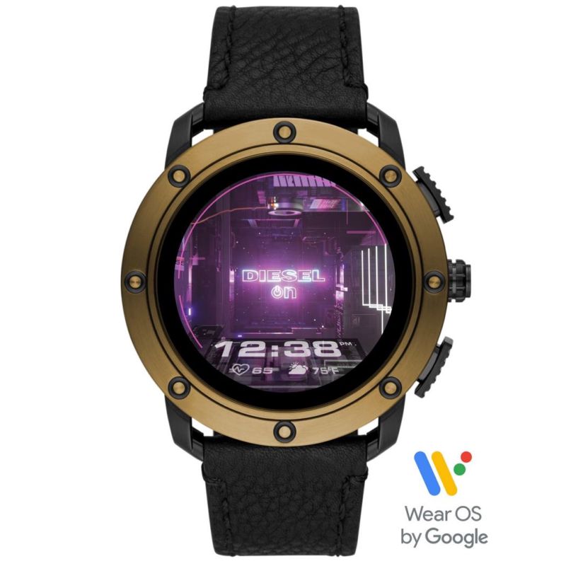 Montre DIESEL pour homme en AcierCuir en forme de rond, fonctionnalités : 5 ATM - taille : #null# - DZT2016