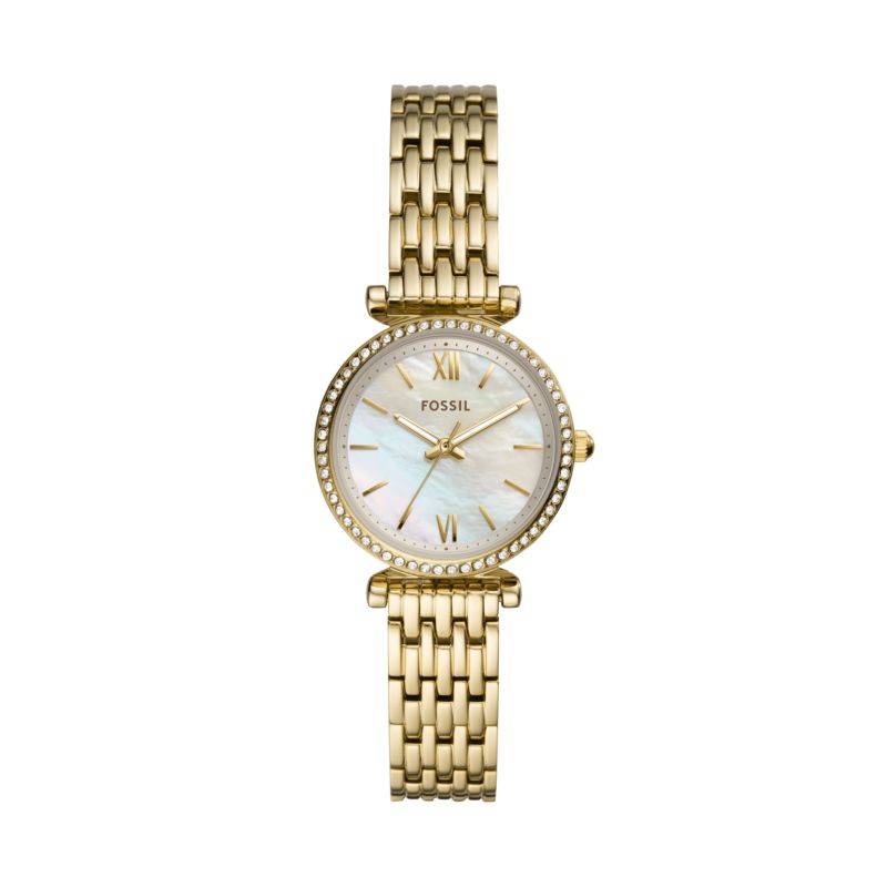 Montre FOSSIL pour femme en AcierAcier en forme de rond de forme Rond, couleur : BLANC, fonctionnalités : 3 ATM - taille : #null# - ES4735