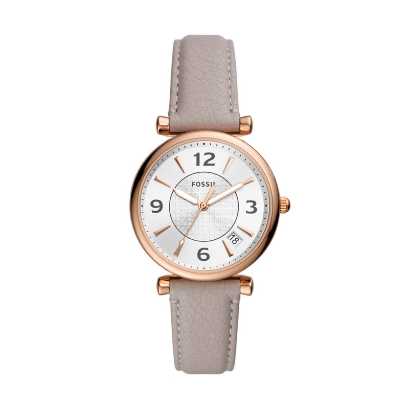 Montre FOSSIL pour femme en AcierCuir Véritable en forme de rond, fonctionnalités : 5 ATM - taille : #null# - ES5161