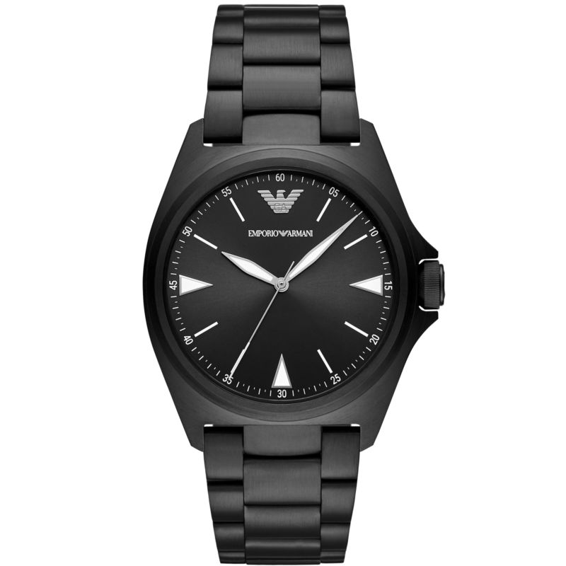 Montre EMPORIO ARMANI pour homme en Acier en forme de rond, fonctionnalités : 5 ATM - taille : #null# - AR11257