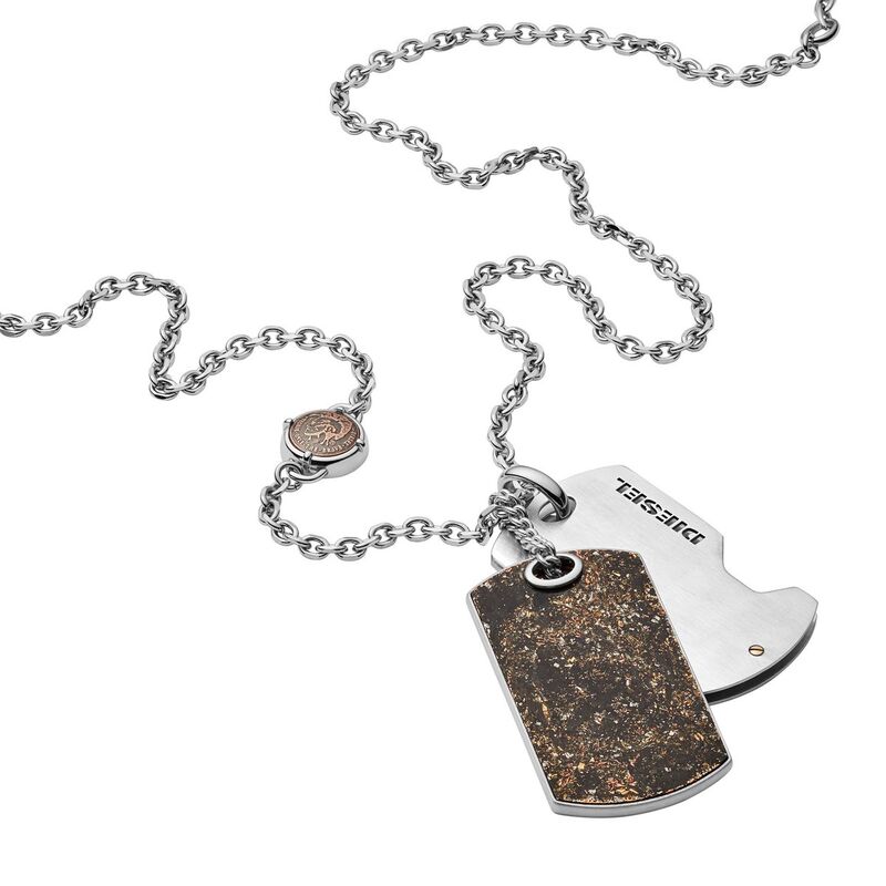 Collier DIESEL pour femme ou homme en Acier - DX1079040