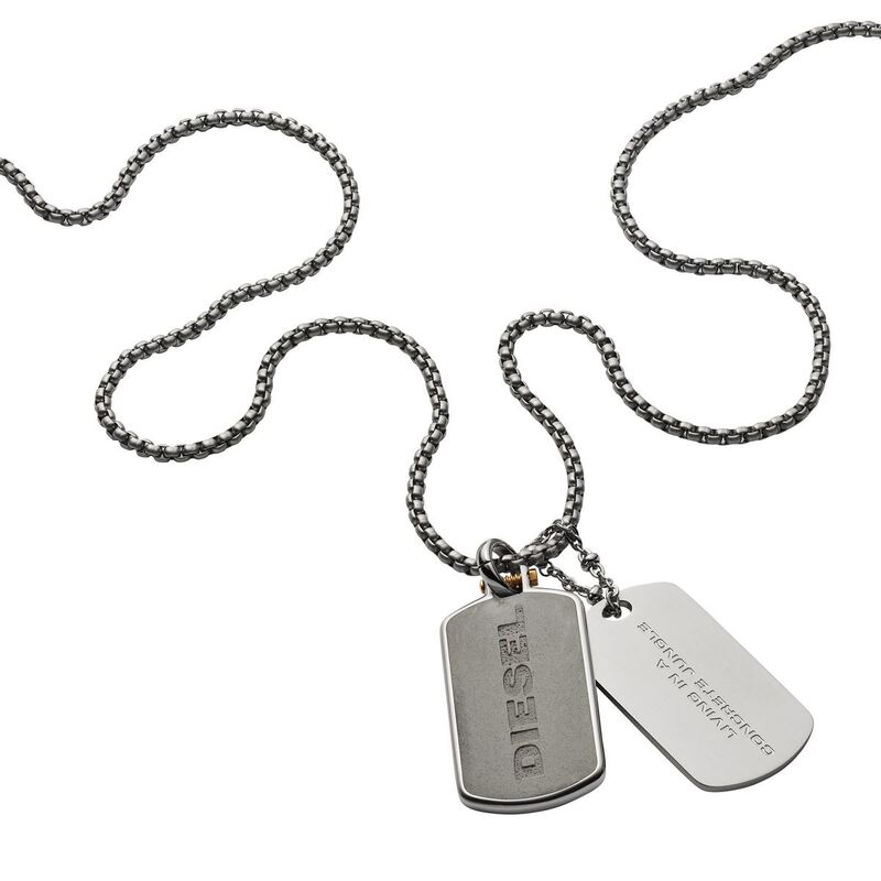 Collier DIESEL pour homme en Acier - DX1194040