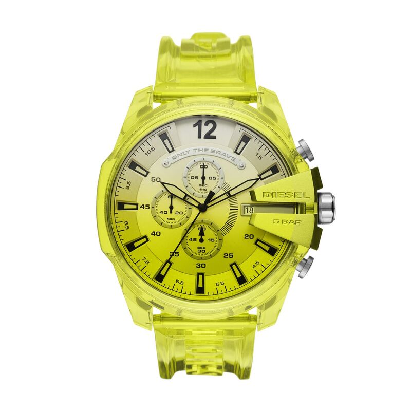 Montre DIESEL pour homme en Polyuréthane en forme de rond, fonctionnalités : 5 ATM - DZ4532