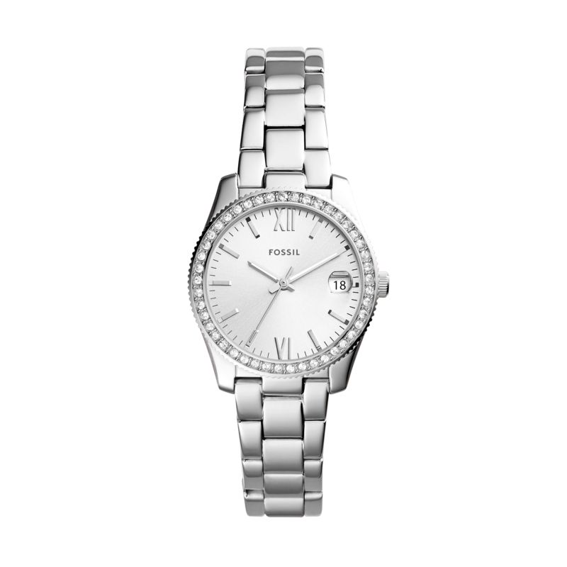 Montre FOSSIL pour femme en AcierAcier de forme Rond, couleur : ARGENT, fonctionnalités : 5 ATM - taille : #null# - ES4317