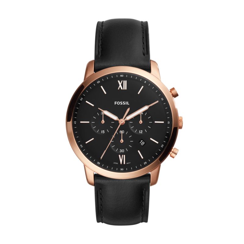 Montre FOSSIL pour homme en AcierCuir Véritable, fonctionnalités : 5 ATM - taille : #null# - FS5381