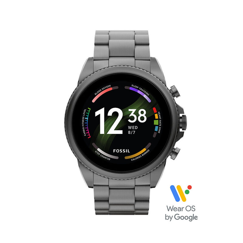 Montre FOSSIL pour homme en Acier de forme Rond, couleur : NOIR, fonctionnalités : 3 ATM - FTW4059