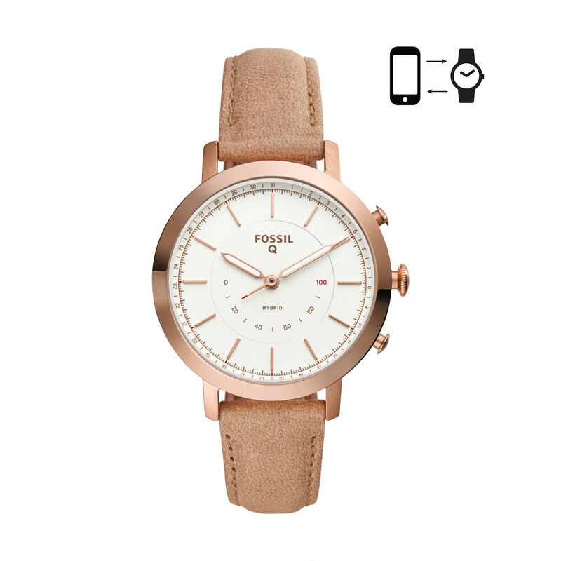 Montre FOSSIL pour femme en Cuir, fonctionnalités : 5 ATM - FTW5007