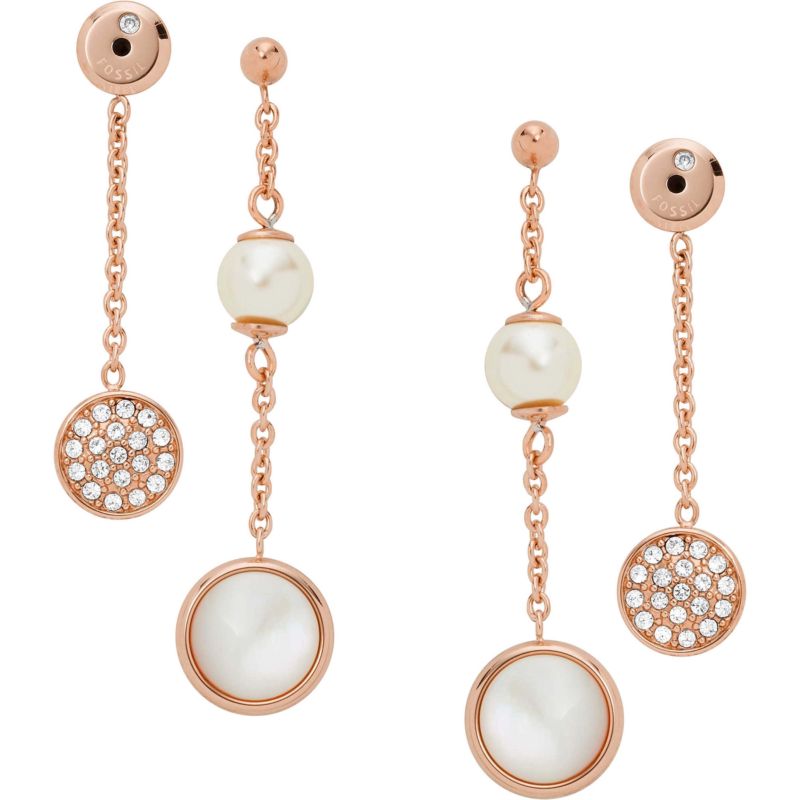 Boucles d'oreilles FOSSIL pour femme en Acier - taille : #null# - JF02958791