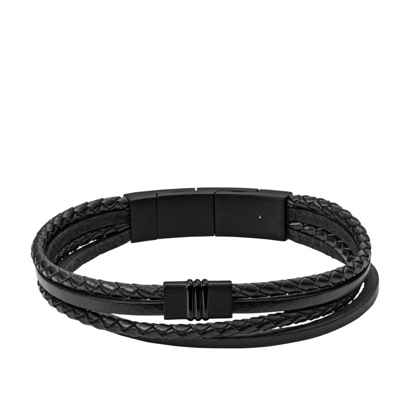 Bracelet FOSSIL pour homme en Cuir - taille : 17.51.5CM - JF03098001