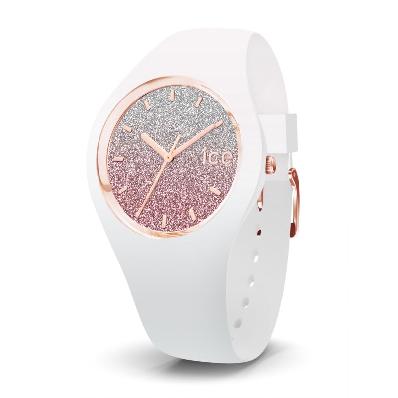 Montre ICE-WATCH pour femme en Silicium de forme Rond, couleur : ROSE, fonctionnalités : 10 ATM - taille : #null# - 013427