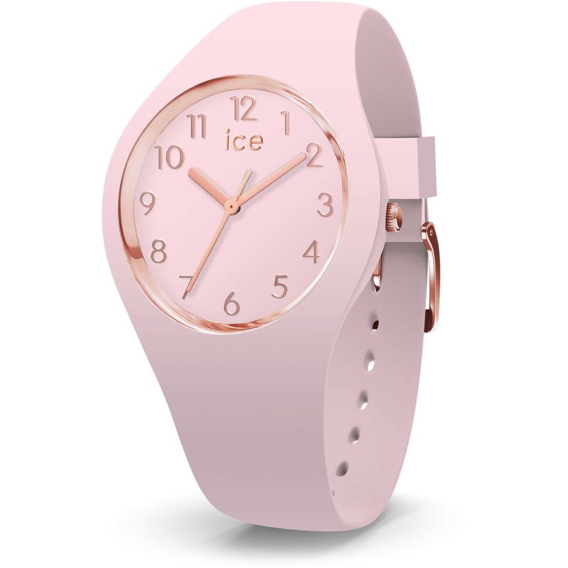 Montre ICE-WATCH pour enfant en Silicium de forme Rond, couleur : ROSE, fonctionnalités : 10 ATM - taille : #null# - 015346