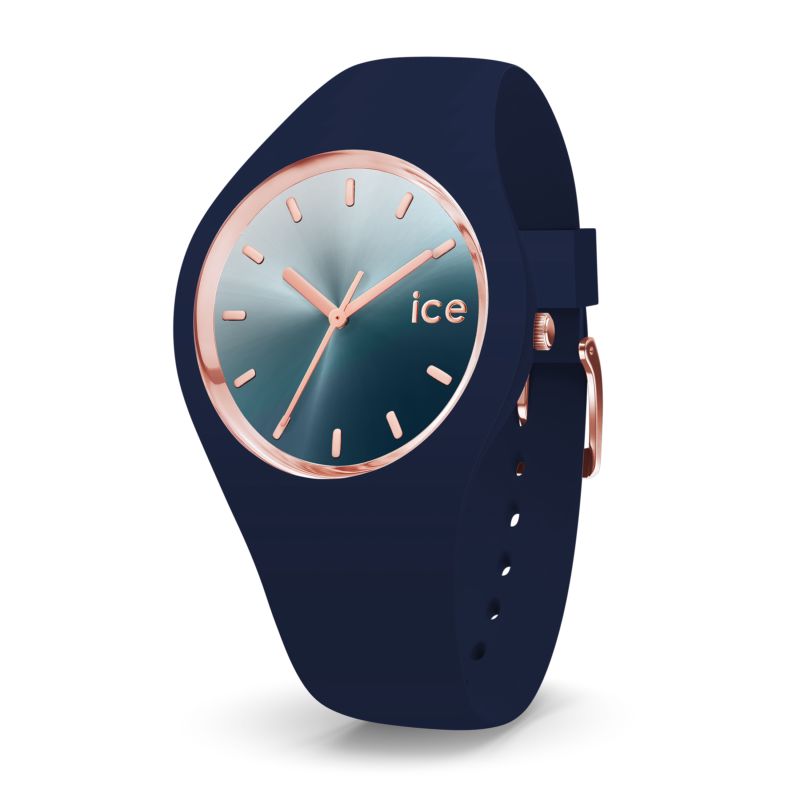 Montre ICE-WATCH pour femme en Silicium de forme Rond, couleur : BLEU, fonctionnalités : 10 ATM - taille : #null# - 015751