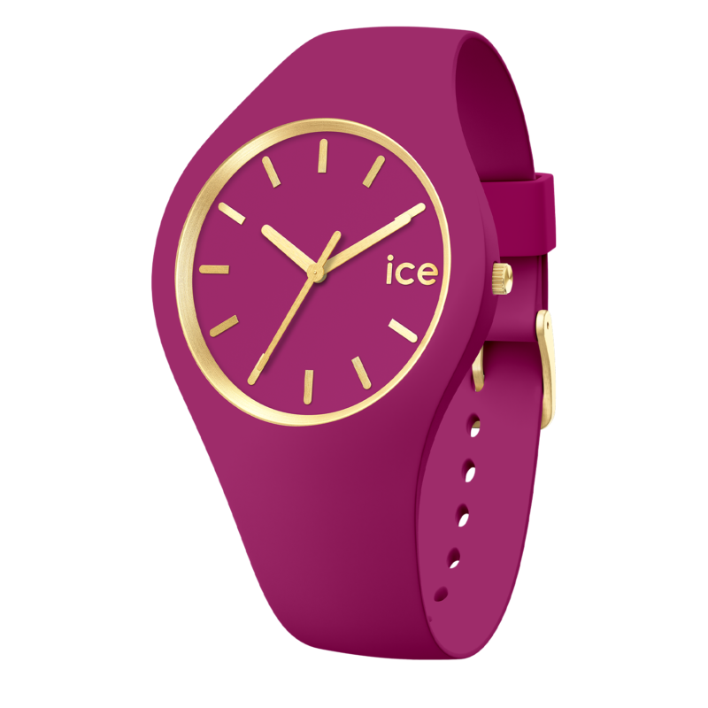 Montre ICE-WATCH pour femme en Silicone de forme Rond, couleur : ROSE, fonctionnalités : 10 ATM - 020540