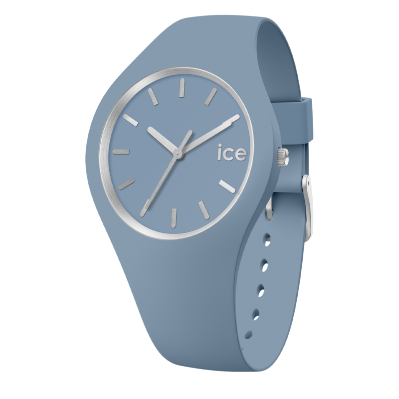 Montre ICE-WATCH pour femme en Silicone de forme Rond, couleur : BLEU, fonctionnalités : 10 ATM - taille : #null# - 020543