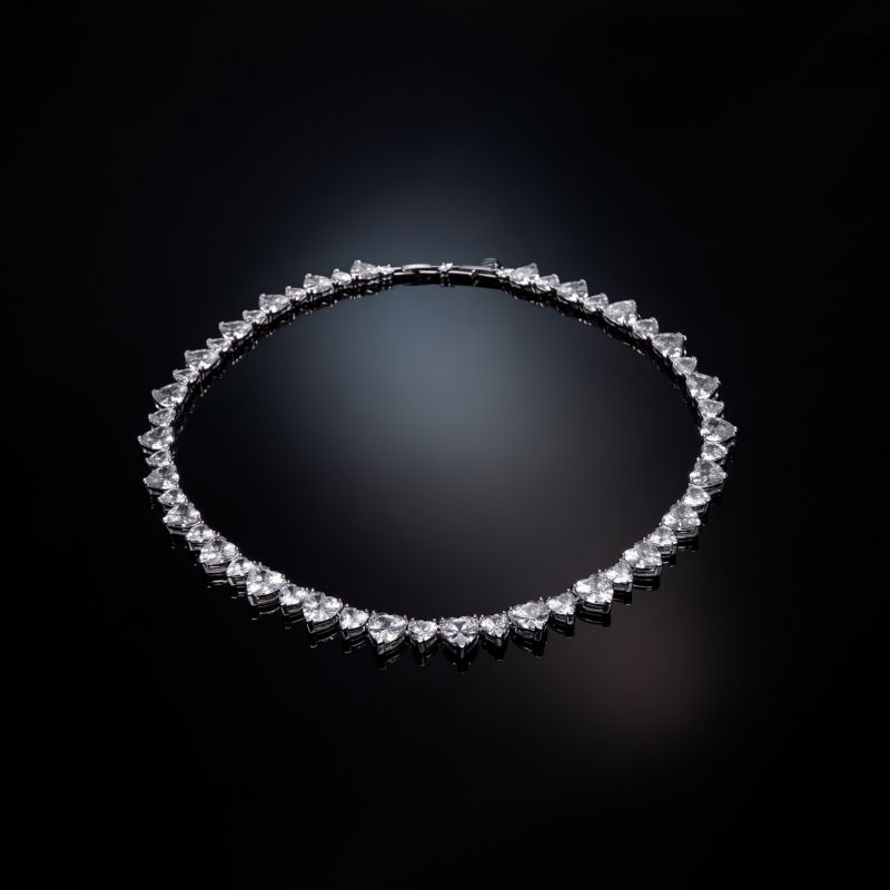 Collier CHIARA FERRAGNI pour femme en Laiton serti de zircon - 0.049 g - taille : 38.5CM - J19AUV01