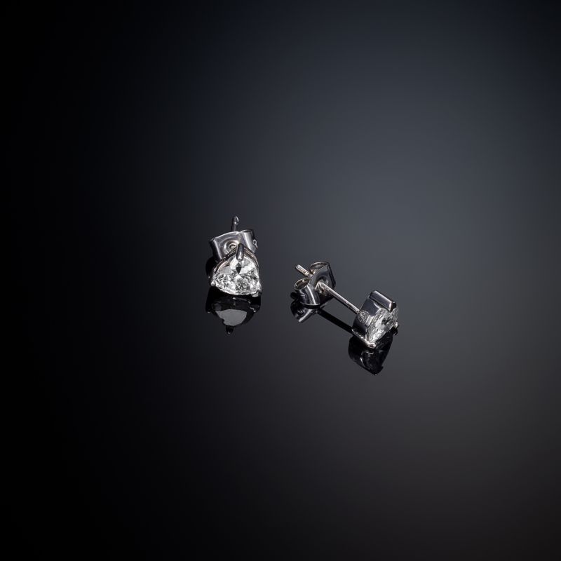 Boucles d'oreilles CHIARA FERRAGNI pour femme en Laiton serti de zircon - 0.001 g - taille : 0.6CM - J19AUV21