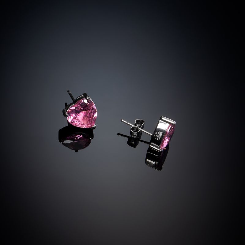 Boucles d'oreilles CHIARA FERRAGNI pour femme en Laiton serti de zircon - 0.004 g - taille : 1CM - J19AUV22