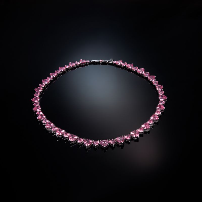 Collier CHIARA FERRAGNI pour femme en Laiton serti de zircon - 0.049 g - taille : 38.5CM - J19AUV37