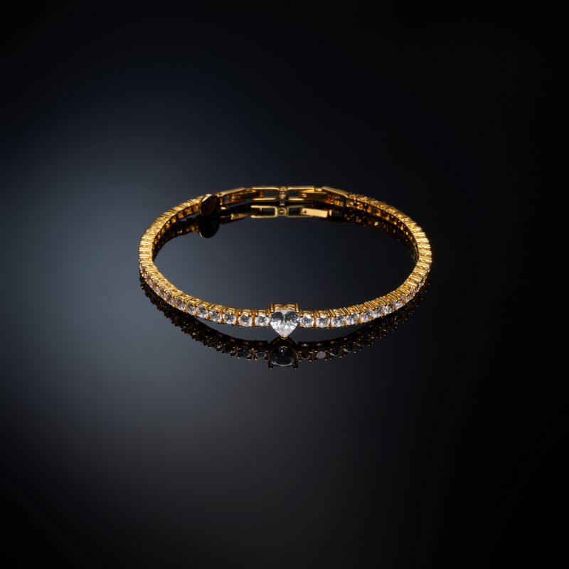 Bracelet CHIARA FERRAGNI pour femme en Laiton serti de zircon  - 0.009 g  - J19AUV47