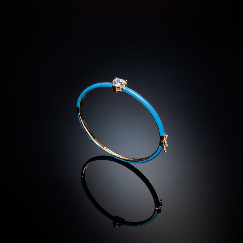 Bracelet CHIARA FERRAGNI pour femme en Laiton serti de zircon - 0.010 g - taille : 6CM - J19AVI29