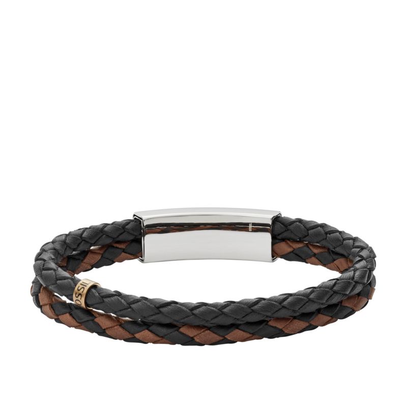 Bracelet FOSSIL pour homme en Cuir - taille : #null# - JF02758998
