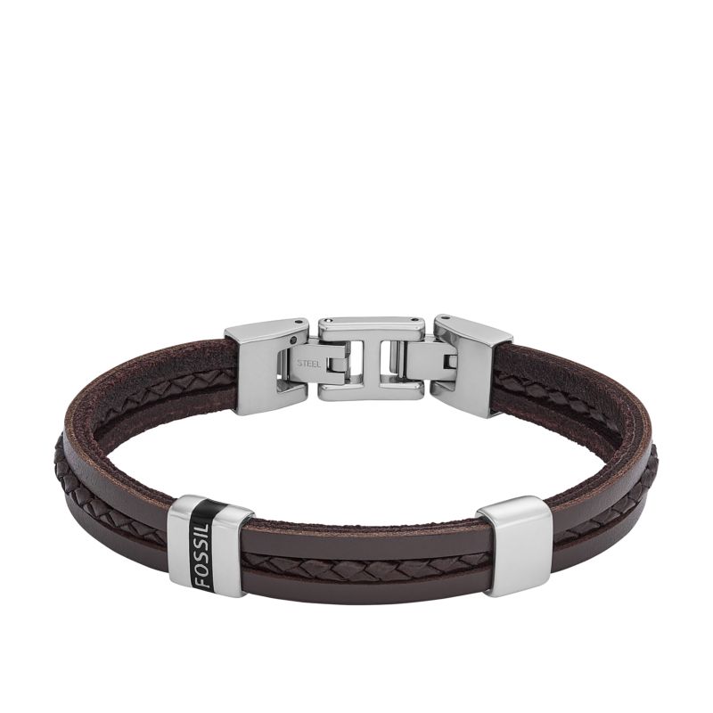 Bracelet FOSSIL pour homme en Cuir - taille : 181.5CM - JF04133040