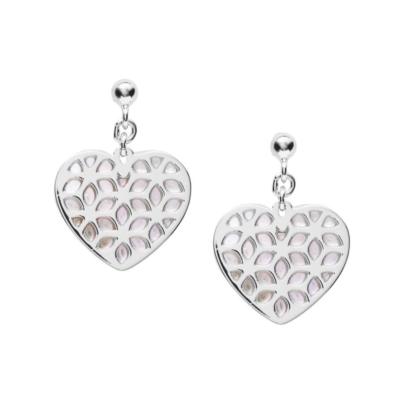 Boucles d'oreilles FOSSIL pour femme en Argent 925/1000 serti de nacre - taille : #null# - JFS00489040