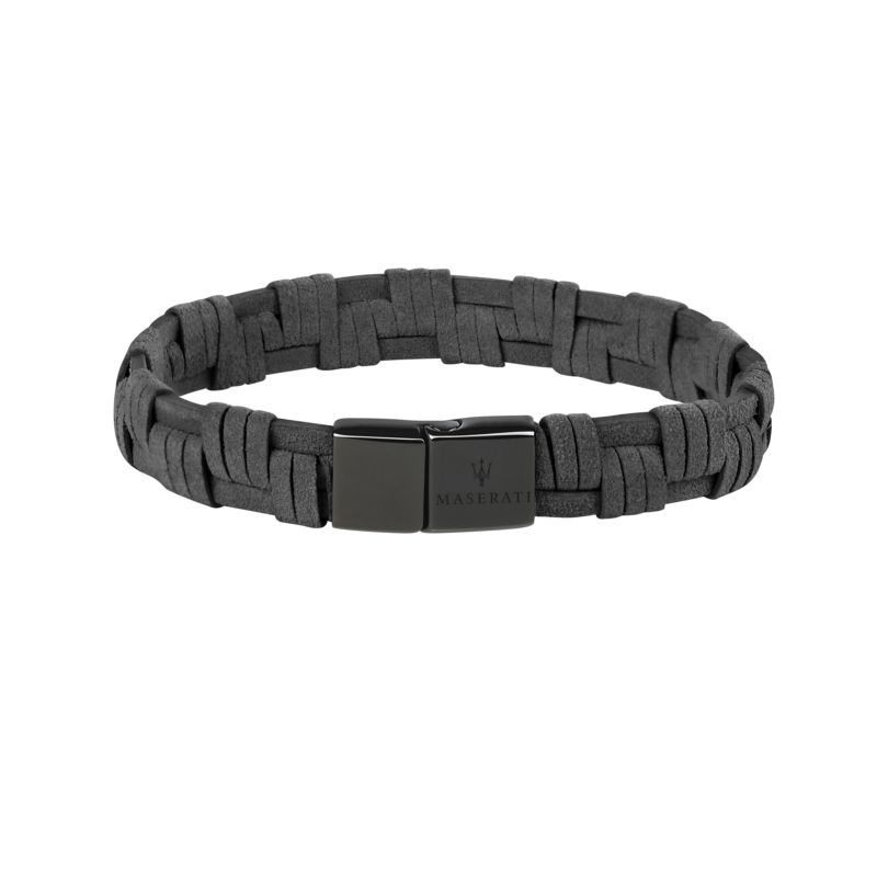 Bracelet MASERATI pour homme en Cuir - 0.010 g - taille : 21CM - JM218AMF06