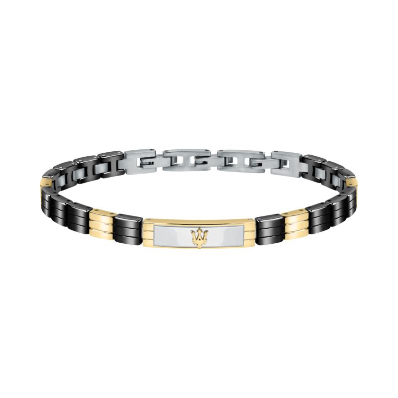 Bracelet MASERATI pour homme en Acier - 0.025 g - taille : 22CM - JM221ATZ06