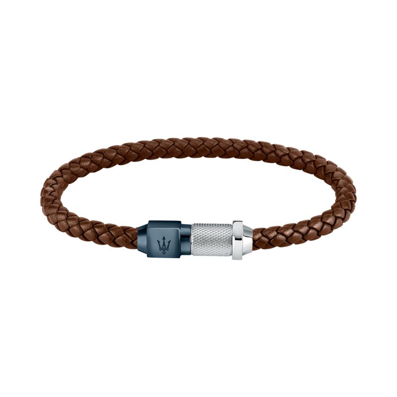 Bracelet MASERATI pour homme en Acier Recyclé - 0.012 g - taille : 21.5CM - JM223AVE15