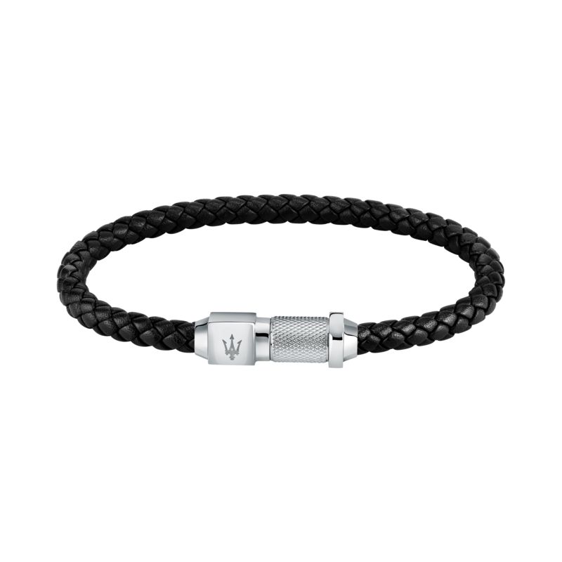 Bracelet MASERATI pour homme en Acier Recyclé - 0.012 g - taille : 21.5CM - JM223AVE17