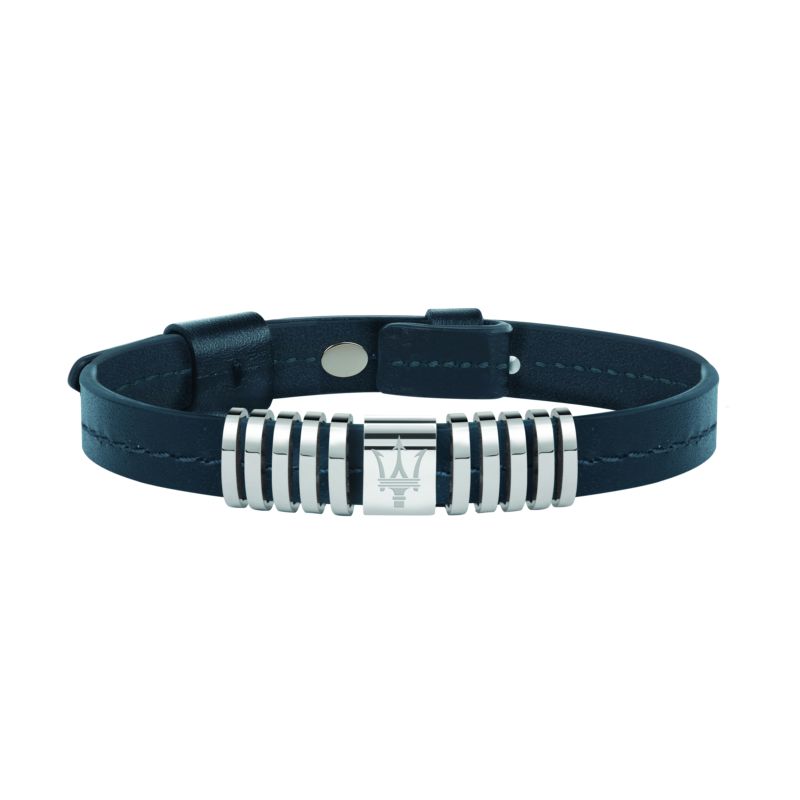 Bracelet MASERATI pour homme en Cuir - 0.030 g - taille : 25CM - JM418ANJ01