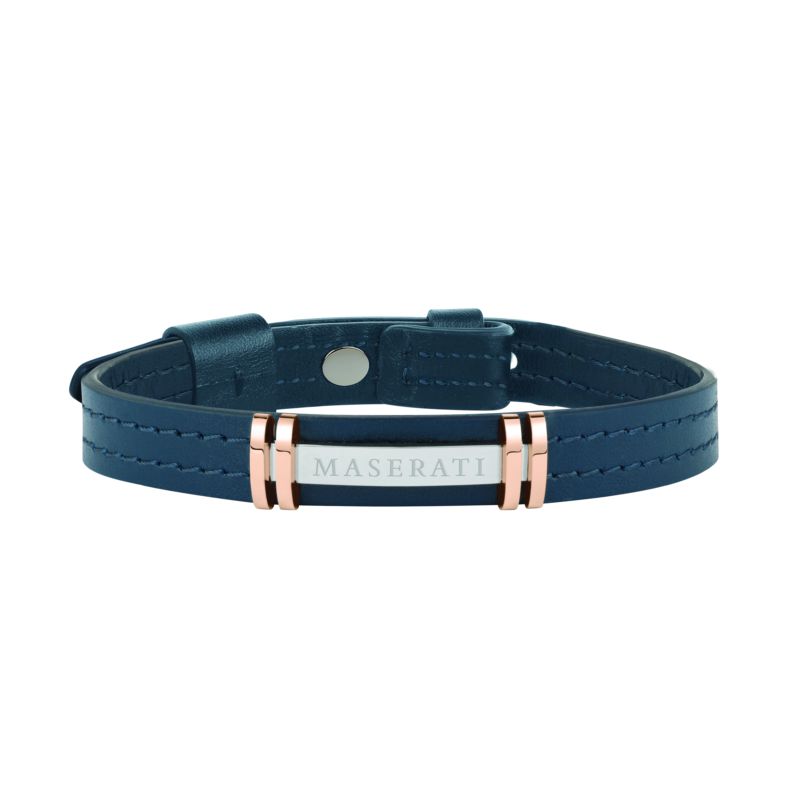 Bracelet MASERATI pour homme en Cuir - 0.032 g - taille : 25CM - JM418ANL07