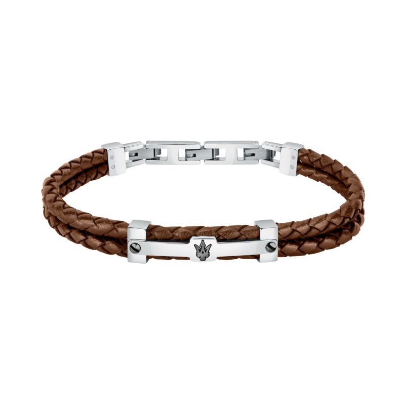 Bracelet MASERATI pour homme en Acier Recyclé - 0.015 g - taille : 22CM - JM422AVE12