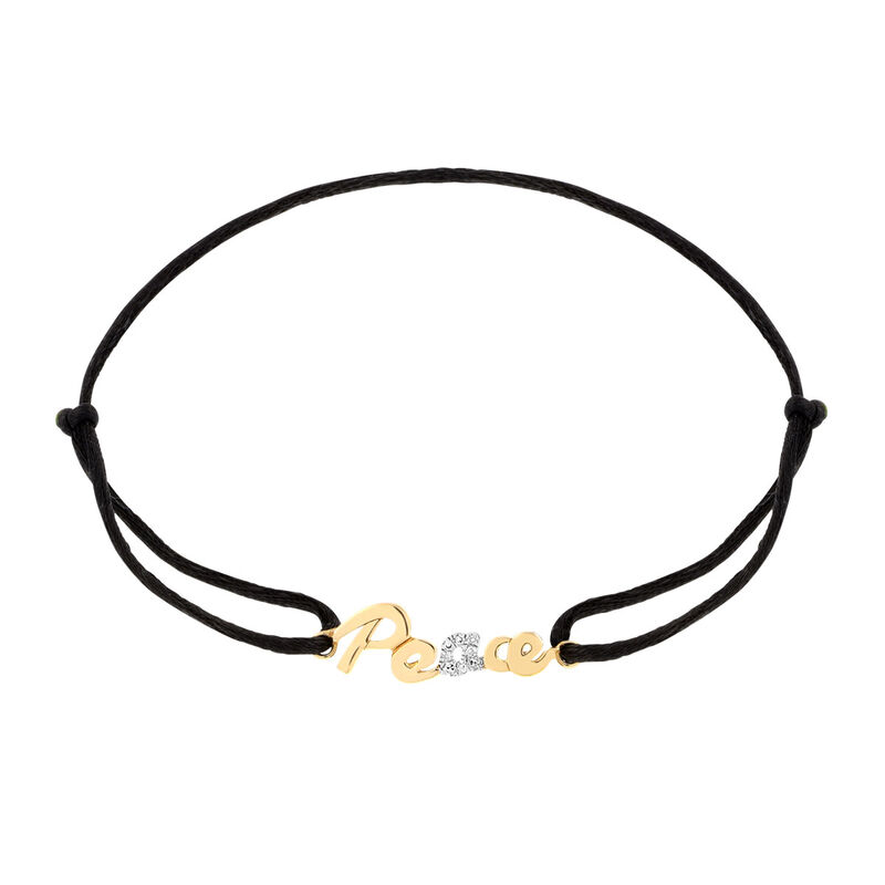 Bracelet CLEOR pour femme en Or 375/1000 serti de diamant  - 0.001 g  - Z0026010