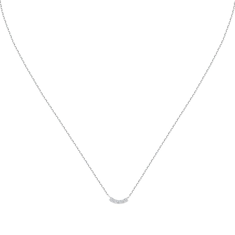 Collier LIVE DIAMOND pour femme en Or Jaune Recyclé 375/1000 serti de diamant de synthèse - 0.002 g - taille : 382CM - LDW006102