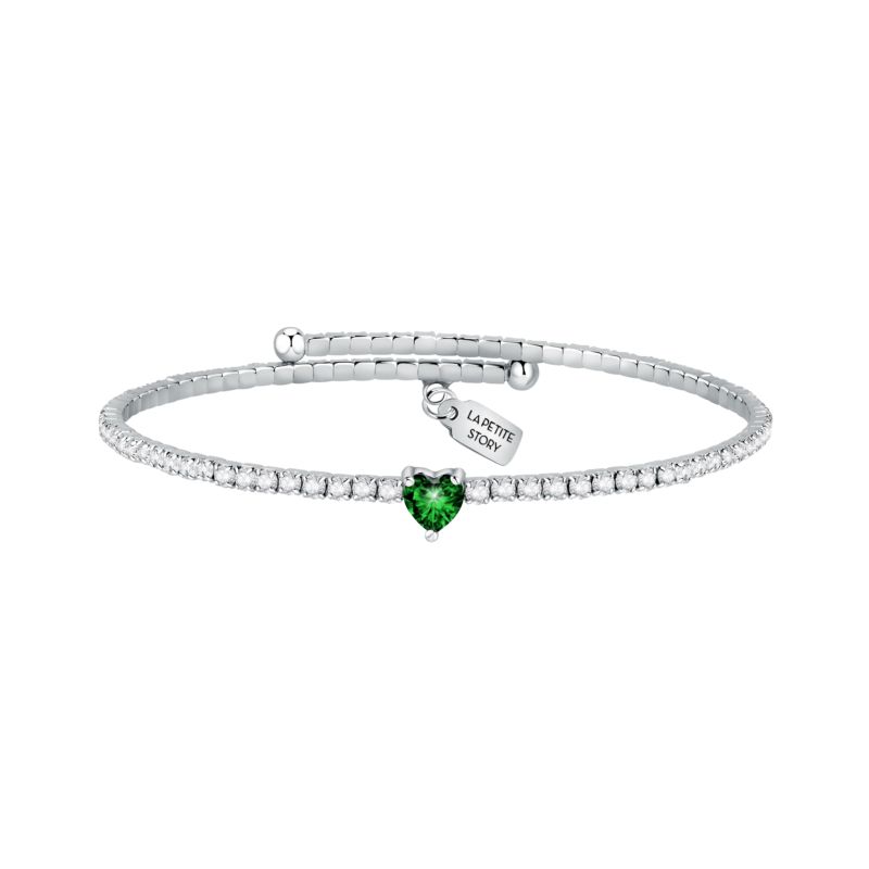 Bracelet LA PETITE STORY pour femme en Laiton serti de zircon  - 0.016 g  - taille : Adjustable - LPS05ASD22