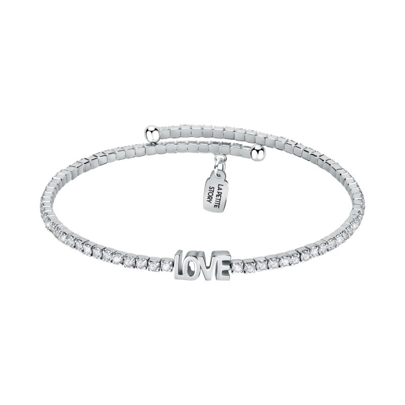 Bracelet LA PETITE STORY pour femme en Laiton serti de zircon - 0.015 g - taille : #null# - LPS05ASD44