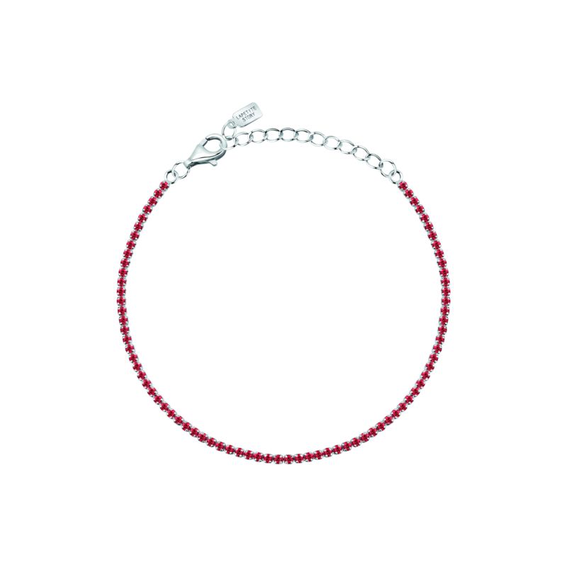 Bracelet LA PETITE STORY pour femme en Argent 925/1000 serti de zircon  - 0.003 g  - taille : 163CM - LPS05AWV51