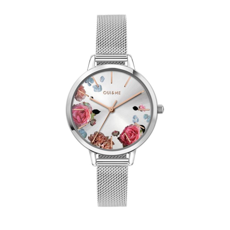 Montre OUI&ME pour femme en Acier en forme de rond, fonctionnalités : 5 ATM - 0.045 g - taille : #null# - ME010104