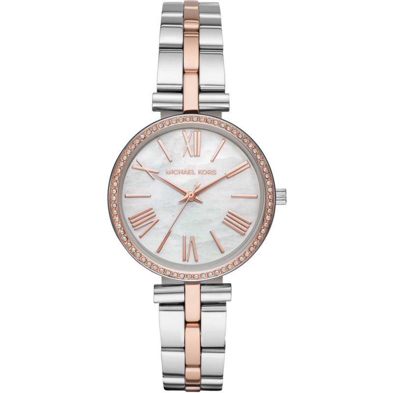 Montre MICHAEL KORS pour femme en AcierAcier en forme de rond, fonctionnalités : 3 ATM - MK3969