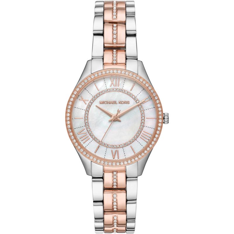 Montre MICHAEL KORS pour femme en AcierAcier en forme de rond, fonctionnalités : 5 ATM - MK3979