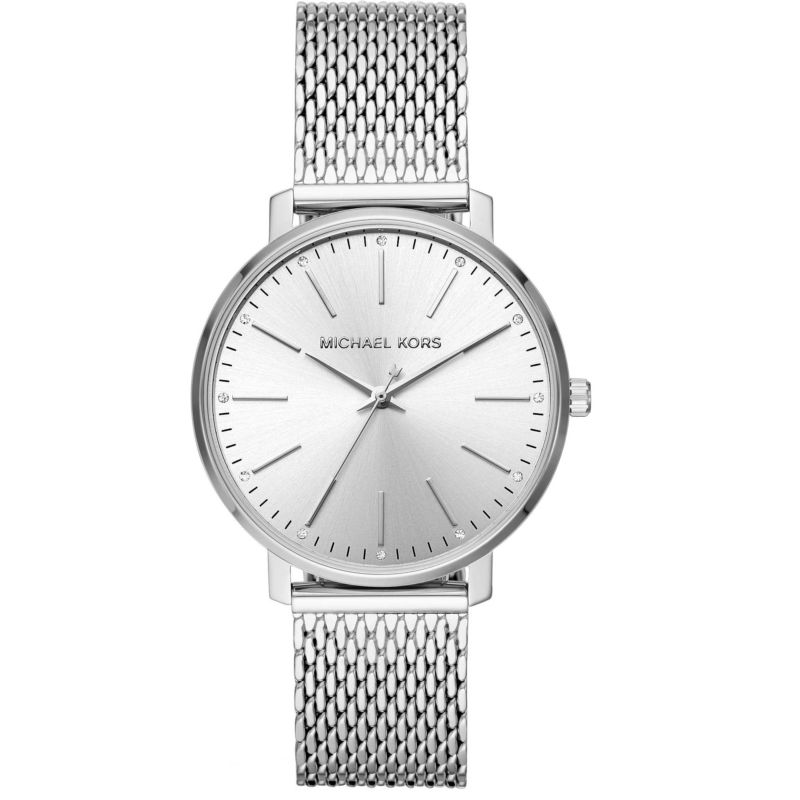 Montre MICHAEL KORS pour femme en AcierAcier en forme de rond de forme Rond, couleur : ARGENT, fonctionnalités : 5 ATM - taille : #null# - MK4338