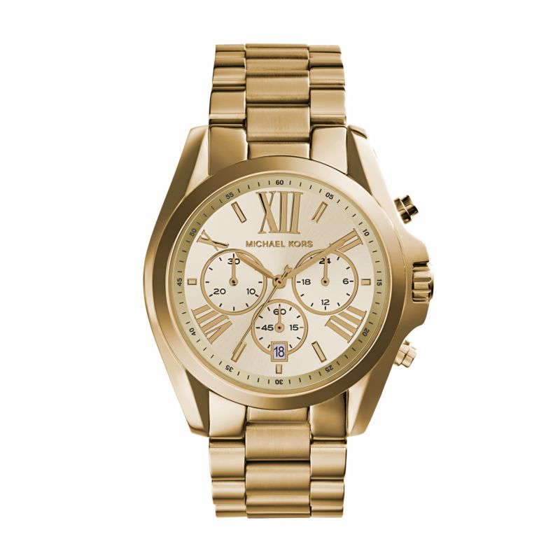 Montre MICHAEL KORS pour femme en AcierAcier en forme de round de forme Rond, couleur : OR, fonctionnalités : 10 ATM - taille : #null# - MK5605