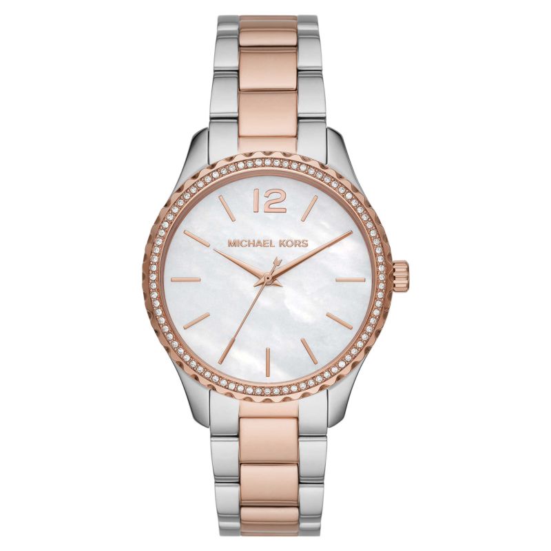 Montre MICHAEL KORS pour femme en AcierAcier en forme de rond, fonctionnalités : 5 ATM - taille : #null# - MK6849