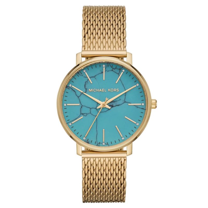 Montre MICHAEL KORS pour femme en Acier en forme de rond, fonctionnalités : 5 ATM - taille : #null# - MK4393