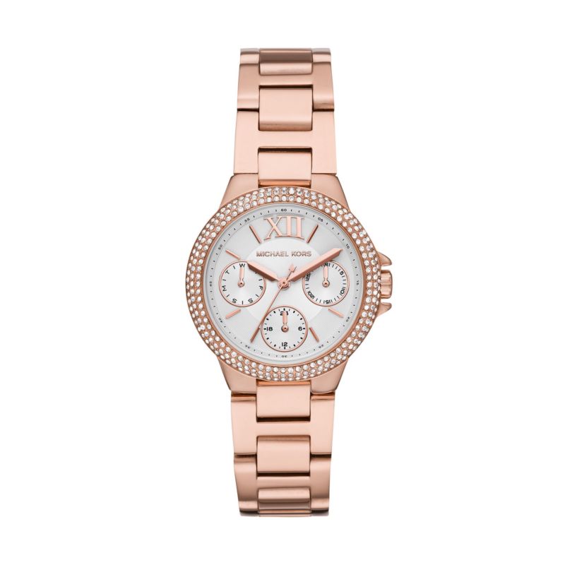 Montre MICHAEL KORS pour femme en AcierAcier en forme de rond, fonctionnalités : 5 ATM - taille : #null# - MK6845